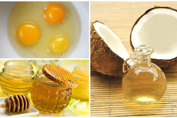 4.2. Lòng trắng trứng kết hợp với dầu dừa 1