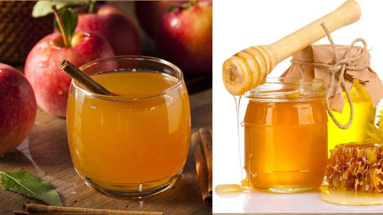 4- Ủ tóc bằng giấm táo và mật ong 1
