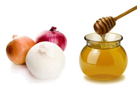 Sử dụng nước éo hành tây và mật ong 1